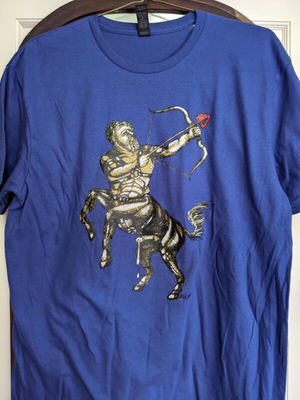 centaur tee front scaled Rusty Pipe Art Graphics and Tees Rusty Pipe Art Graphics and Tees