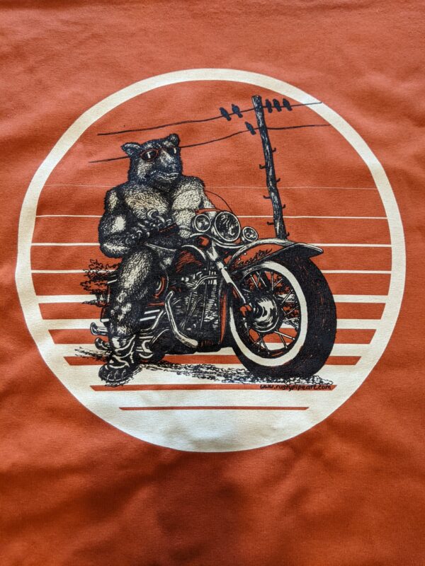 Biker Bear Tee (long sleeve)