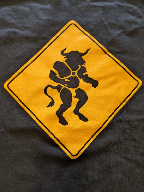 Minotaur Caution Tee