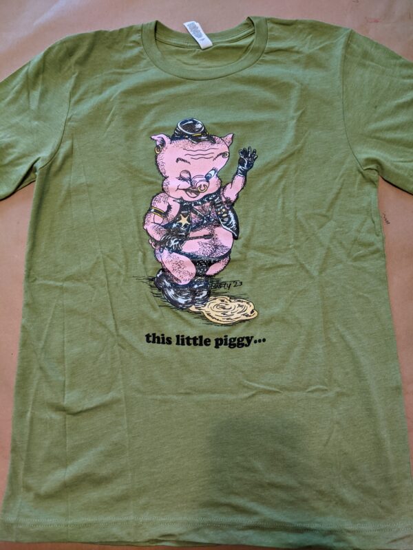 Leather Piggy Tee - Image 2