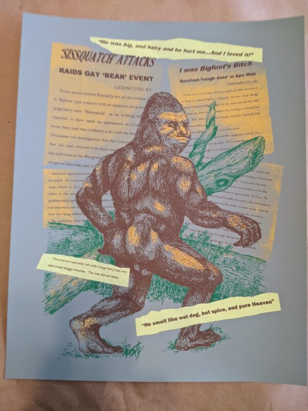 Sasquatch Attacks! Poster